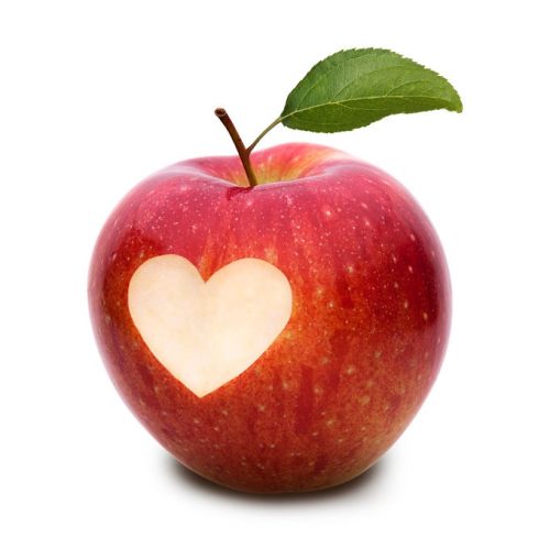 El amor por una manzana