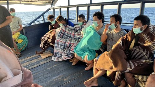 Aita Mari rescata 11 personas en el Mediterráneo