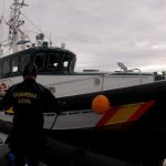 La Guardia Civil interviene 56 kilos de cocaína adosados en el casco de un barco