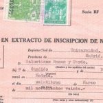 Certificado de nacimiento