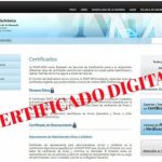 Certificado electronico