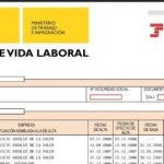 Certificado vida laboral