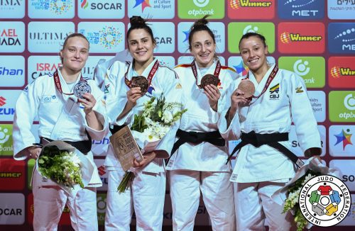 Ana Pérez Box y Mireia Lapuerta, plata y bronce en el Grand Slam de Tel Aviv