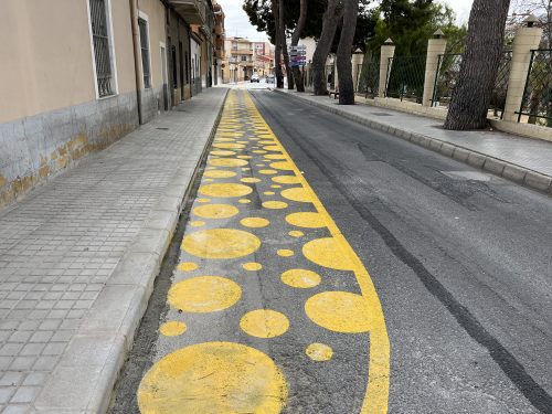 Petrer mejora las aceras y la accesibilidad en la zona de Salinetas y Calvario