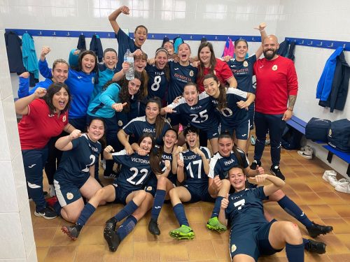 Victoria de los conjuntos Sub’12 y CadeteJuvenil del Atlético de Aspe de fútbol femenino