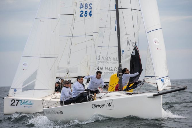 El J70 canario “Clínicas W Sailing Team” se estrena en Palma de Mallorca