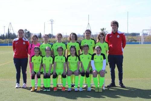 Buena participación del Atlético de Aspe Sub’12 en la Copa Federación de fútbol femenino