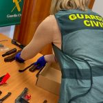 Intervenidas 242 armas en una operación contra el tráfico de armas y munición a nivel nacional