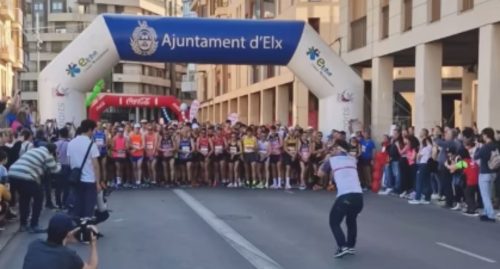 Muere un joven de 21 años al cruzar la línea de meta en la Media Maratón de Elche