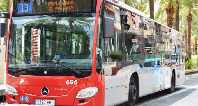 Alicante pone bus gratuito para jóvenes desde el 1 de agosto