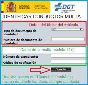 Cómo identificar al conductor responsable de tu multa