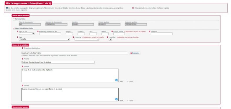 Cómo pedir la devolución de multas de tráfico