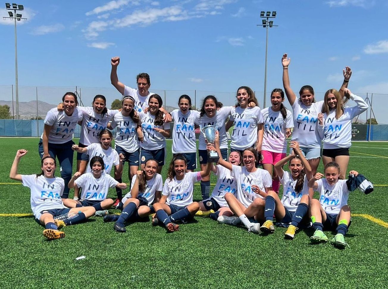El equipo Infantil del Atlético de Aspe se corona campeón de la Liga Plata