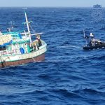 Interceptado un pesquero en aguas al sur de Canarias que transportaba más de 1.500 kilos de cocaína