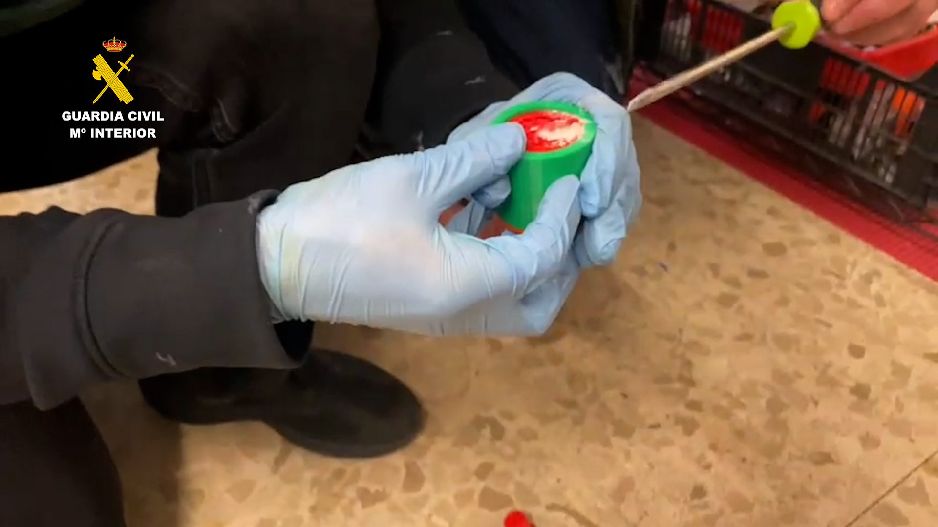 La Guardia Civil desarticula una organización que traficaba con cocaína rosa escondida en impresiones 3D