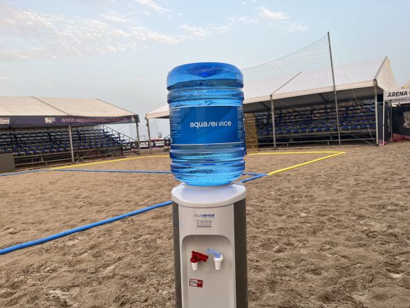 Las playas de Orihuela (Alicante), más sostenibles durante el Arena 1000 de balonmano gracias a Aquaservice