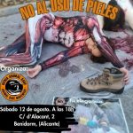 Protesta mañana en Benidorm sobre la cruel industria peletera