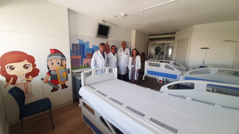 El Hospital General de Elche finaliza la reforma integral de todas sus áreas de hospitalización con la apertura de la planta de Pediatría