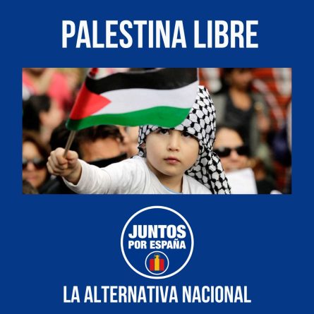 Juntos por españa pide un plan de paz en el conflicto entre palestina e israel y que el gobierno reconozca el estado palestino