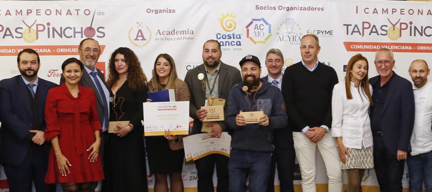 Josep Palomares del restaurante Xiri es el ganador del I Campeonato de Tapas y Pinchos de la Comunidad Valenciana - Orihuela 2023