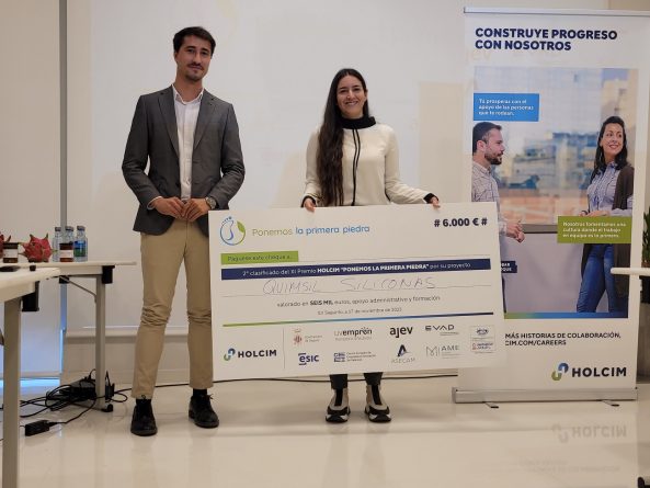 La biotecnológica valenciana Cucare Diagnostics, Premio Ponemos la Primera Piedra 2023 de Holcim en Sagunto