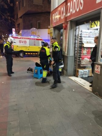 Caida mujer en alicante