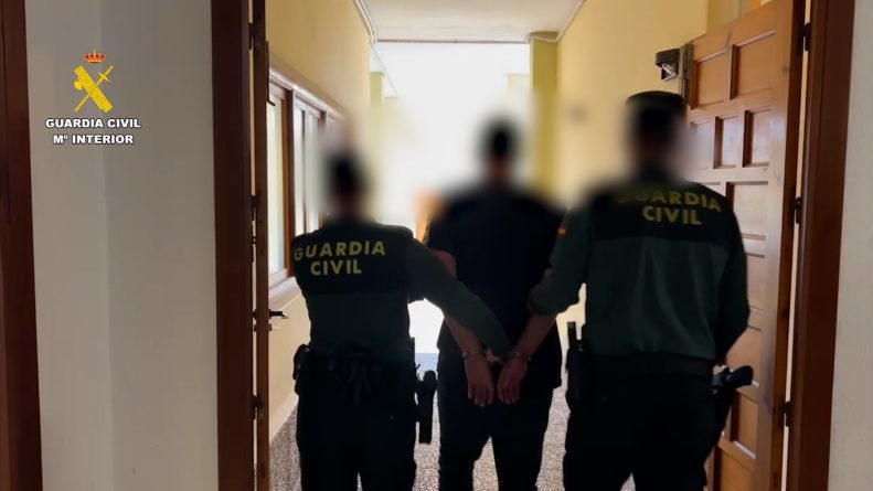 La Guardia Civil libera a una persona que estuvo secuestrada durante dos días en Calpe (Alicante)