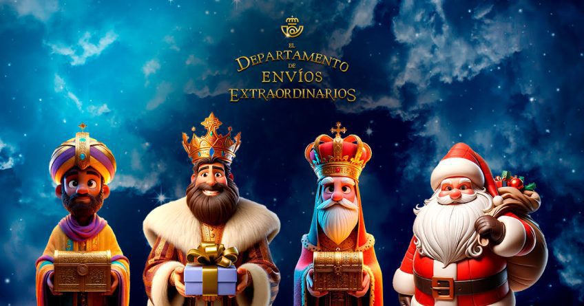 Los niños y niñas ya pueden enviar online a través de Correos sus cartas a Papá Noel y a los Reyes Magos