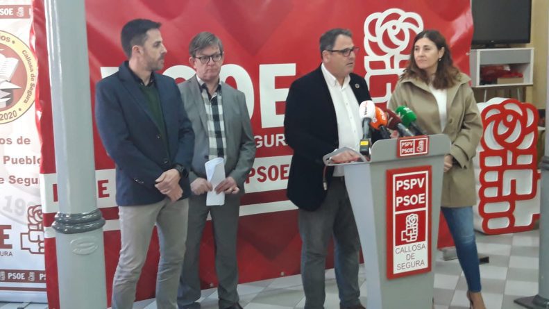 El PSOE de la Vega Baja critica los presupuestos de la Generalitat