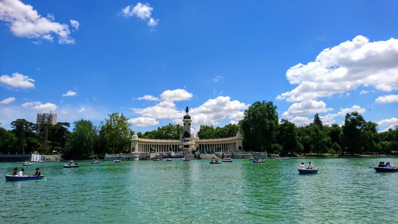 Estanque del Parque del Retiro