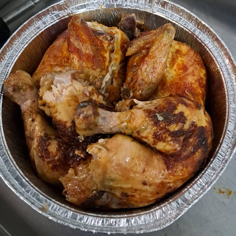 Pollo asado en Darios