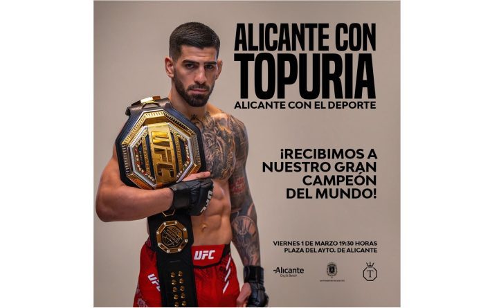 ¡Alicante celebra el triunfo de Ilia Topuria en la UFC!