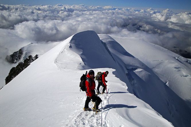 Ascensión del Mont Blanc 4809 m. Francia