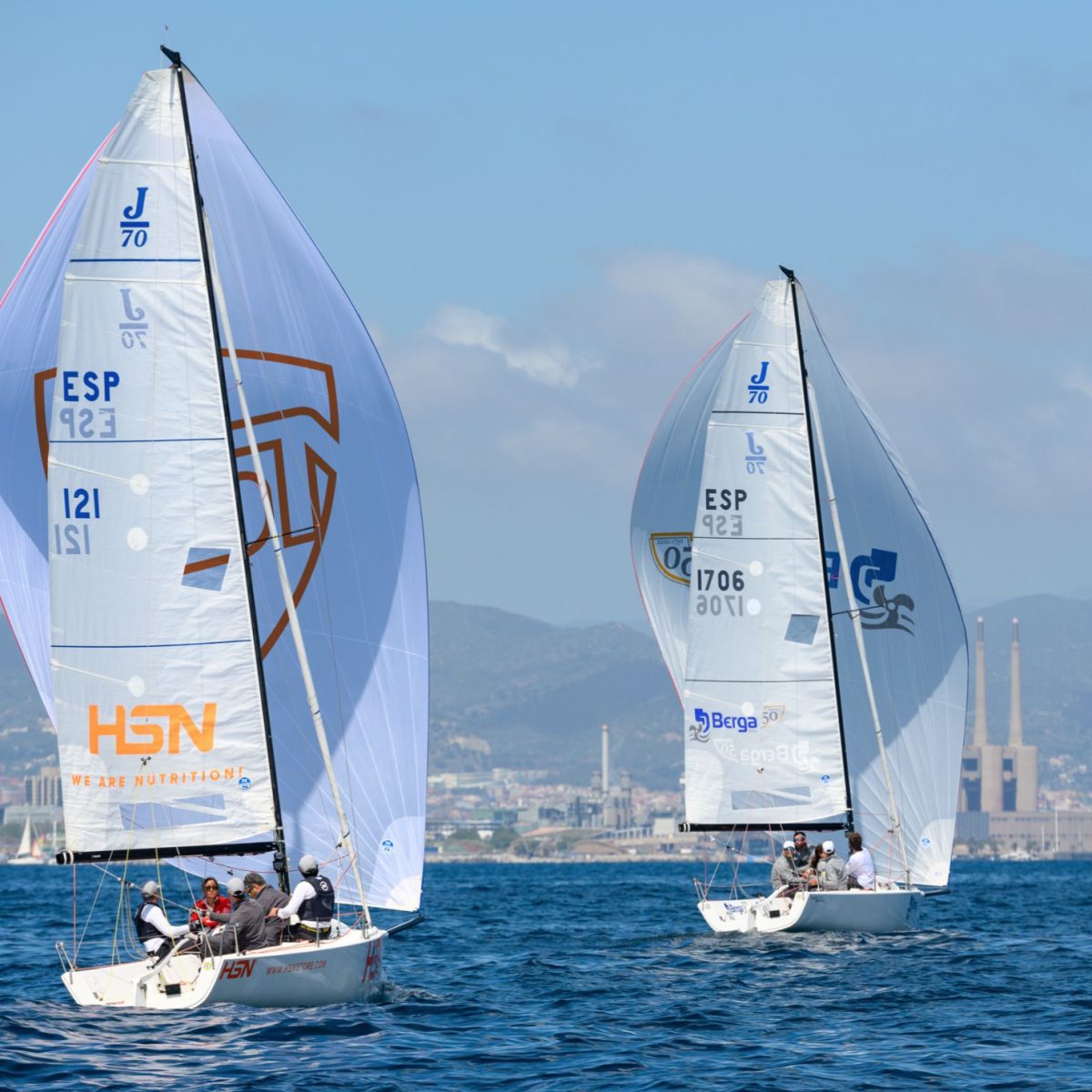 HangTen-Hnos. Berga gana las Spring Series de J70, Noticia segundo y HSN tercero