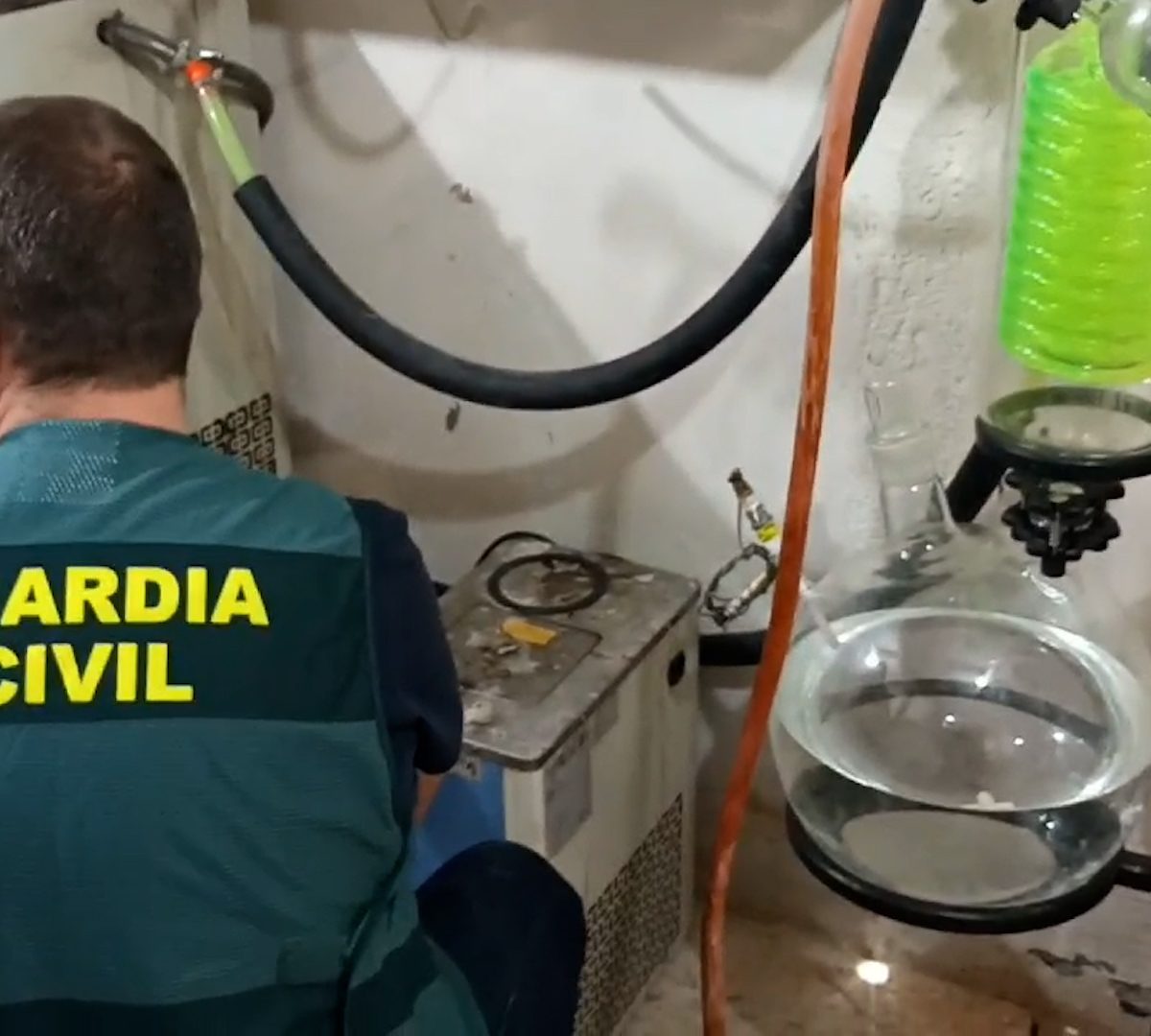 Desmantelado en Cataluña un sofisticado laboratorio “itinerante” de drogas sintéticas