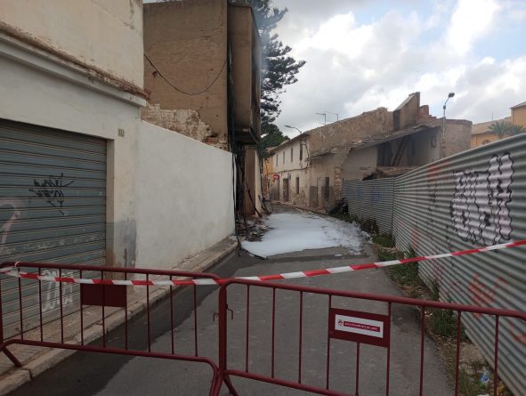 Incendio en Vivienda Abandonada de Aspe