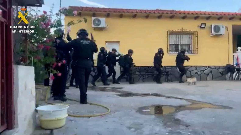 La Guardia Civil desmantela una banda de Toledo tras cometer más de 40 robos e estancos, bares y restaurantes en varias provincias