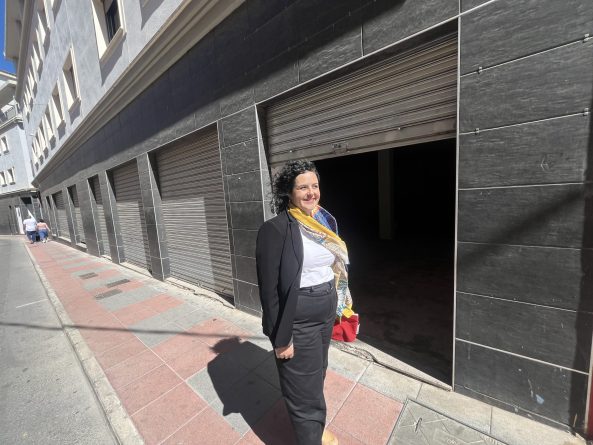 Inicio de las obras de adecuación del nuevo local para el departamento de Servicios Sociales en la Plaza Mayor de Sax con una inversión de 97.000 Euros