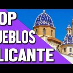 PUEBLOS más BONITOS de ALICANTE y baratos