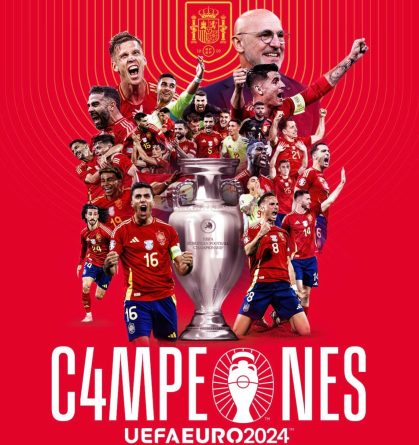 España se corona con su cuarta Eurocopa: La selección más exitosa de la historia