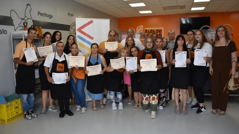 Mercalicante y Aspe lanzan curso alimentario para fomentar la inserción laboral