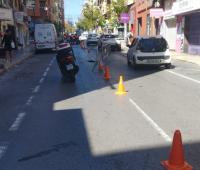 Alicante cierra al tráfico la Avenida de Soto Ameno por una grave avería