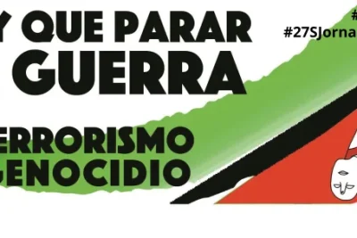 En apoyo a las concentraciones del 27S por Palestina