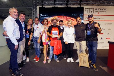 Roque González, de San Vicente del Raspeig, gana la V Edición del Mejor Arroz del Mediterráneo en la categoría adulta