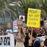 Alicante se echa a la calle para defender el derecho a la vivienda, denunciar los altos precios del alquiler y la turistificación