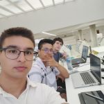 Andrés Blanco, Santiago Greco y Johan Stevan, los 3 estudiantes de FP Tecnológica que han desarrollado un software revolucionario para redes sociales.