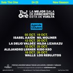 Artistas de primer nivel en The One Alicante este octubre