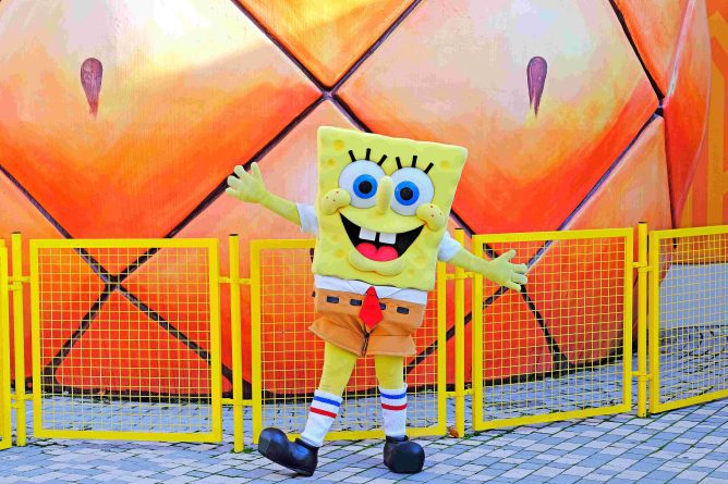 Parque de Atracciones de Madrid y Nickelodeon celebran el 25 aniversario de Bob Esponja