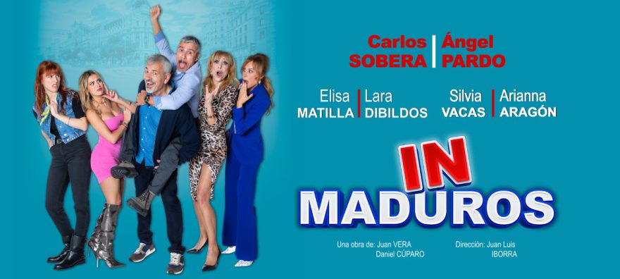 Carlos Sobera vuelve al Teatro Reina Victoria con Inmaduros, una comedia dirigida por Juan Luis Iborra