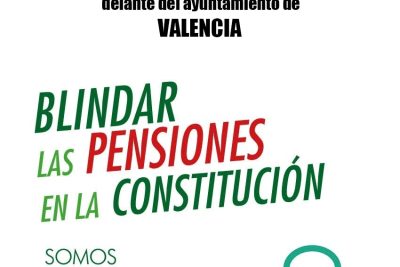 Concentraciones en 50 ciudades con el lema ‘Somos 48 millones de pensionistas’